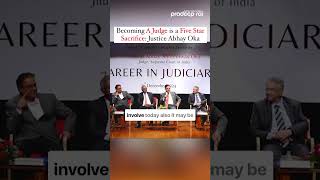 Becoming a Judge is a Five Star Sacrifice: Justice Abhay Oka