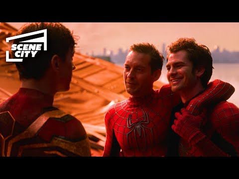 Peter Gives His Last Goodbye | Spider-Man: No Way Home (Tom Holland, Andrew Garfield, Tobey Maguire)