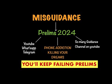 Echoes of Failure: Navigating the Treacherous Terrain of Misguidance in Prelims #prelims2024