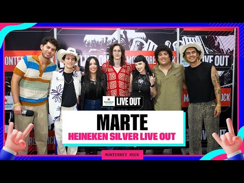 Entrevista con MARTE en HEINEKEN SILVER LIVE OUT 2024