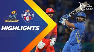 ILT20 S3 | हिंदी - Cricket Highlights | Nicholas Pooran और Sikandar Raza |MIE vs DC - M 04 |13th Jan