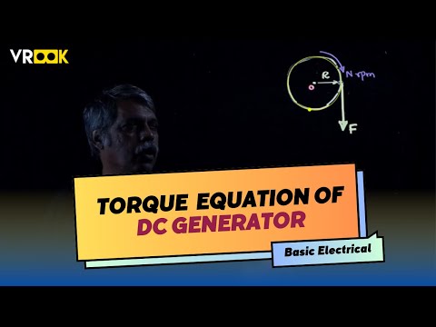 "Torque Equation of DC Generator | Simplified  | Vrook | Basic Electrical Engineering