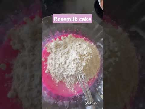 ‼️🌷ரோஸ் மில்க் ல கேக் சாப்பிட்ருக்கீங்களா 🍰🌷💓🩷 #rosemilkpudding #egglesscupcakes #egglessbaking