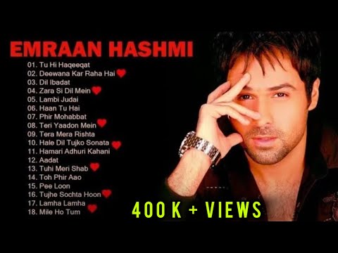 Best of Emraan Hashmi Playlist 2024 | Superhit Jukebox | Audio Hindi Sad Love Songs Collection 2024