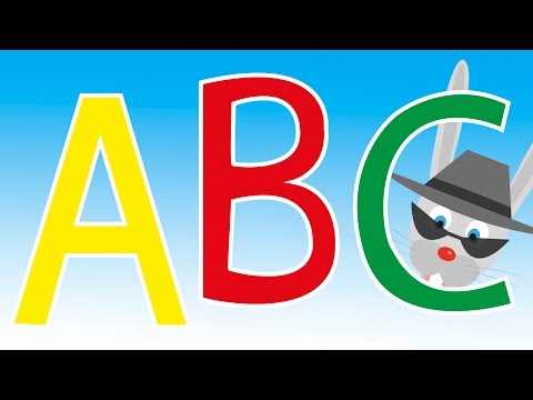 Alphabet Song with Sneaky the Rabbit | build vocabulary, learn your ABCs | Little Blue Globe Band