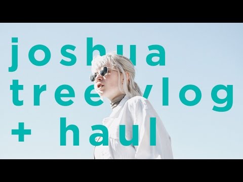 Joshua Tree Vlog + HAUL! | Kelly Lauren