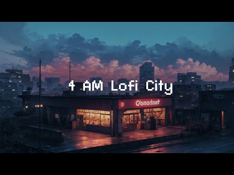 4 AM Lofi City 🌙 Lofi In City Mix 🎧 Beats to Smoke, Chill, and De Stress