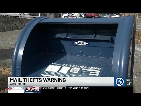 Mail theft warning in Woodbridge