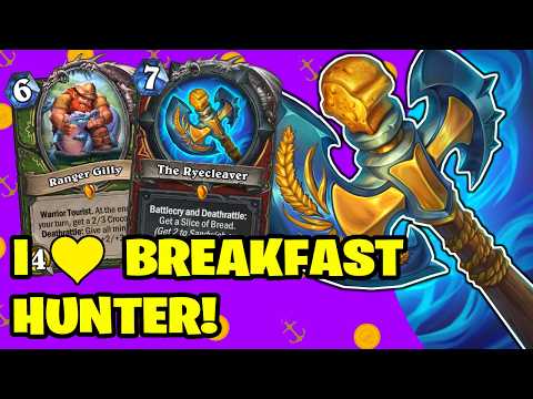 Ryecleaver Hunter is EGGcellent! Perils in Paradise Hearthstone Hunter Deck