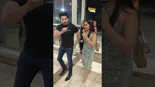 Dheeraj Dhoopar With Wife Vinny Arora At Neha Adhvik Mahajan's Birthday Party