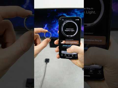 Ultrahuman Ring Air - Unboxing, Connection and App Functions