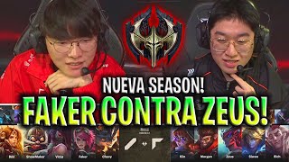 EL DREAM TEAM DE FAKER CONTRA ZEUS!😱 - TEAM MID vs TEAM TOP *NUEVA SEASON* LCK 2025 NOXUS OPENING