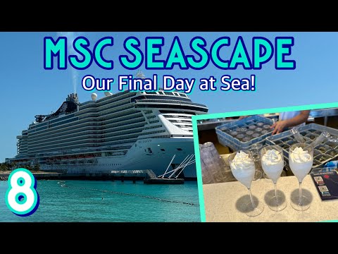 MSC Seascape: Sea day activities, Robotron, and snow in the Caribbean?! | PART 8, March 2023