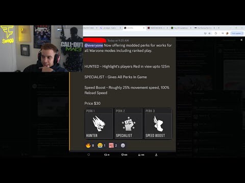 Swagg Reacts to VIP HACKER PERKS In Warzone & NadeShot's Opinion on Hackers