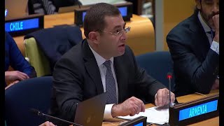 Statement by Ambassador Mher Margaryan at the UNGA79 6th Committee on the Crimes against humanity"