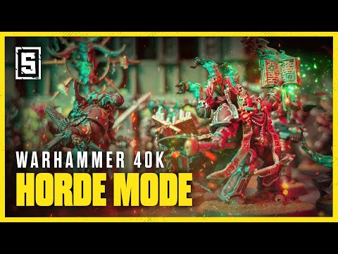 Space Marines vs Chaos | Warhammer 40k Horde Mode LIVE