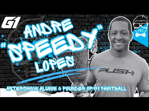 Speedy shares his journey with Aftershock, the inception of G1 Paintball, some great stories, & more