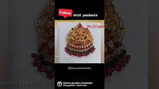 latest Lakshmi pendants 💖💖💖 // Lakshmi jewellers khairthabad