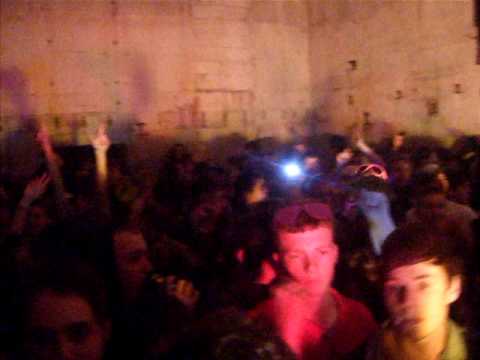 WWII war bunker rave - down at the front