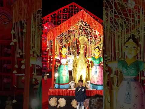 Durga Puja  Pandal Chandrakona Road