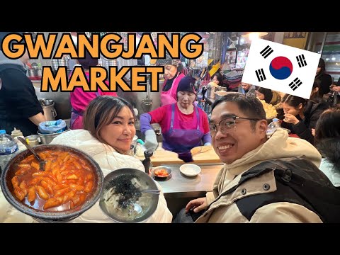 South Korea Travel Guide: Foodtrip at Gwangjang Market, Popular Netflix Lady 🇰🇷 | kriserika