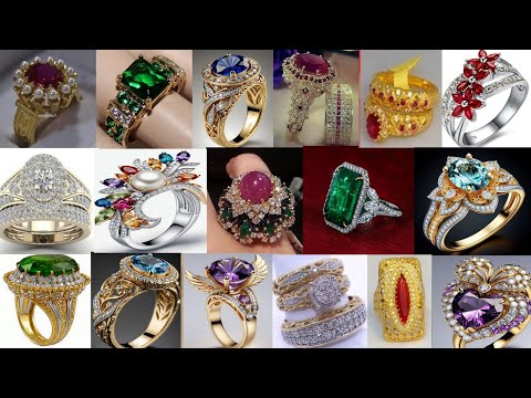 100+ Stunning | Elegant Rings Designs |Stones Rings Designs By GR Fashion