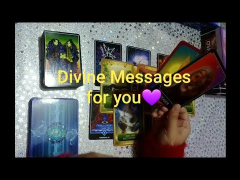 🧚‍♀️Divine messages for you💜|Guidance from angels💜| Timeless Reading💕#hinditarot #tarotreading