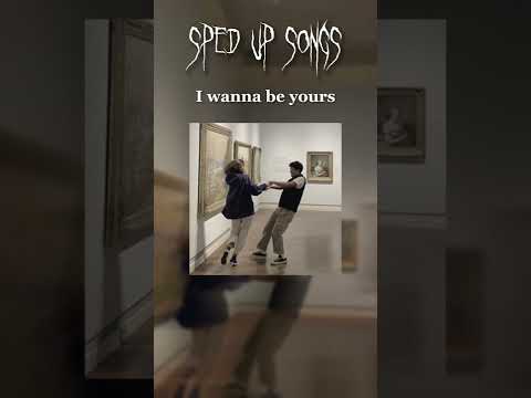 I wanna be yours 🤍#spedup #speedup #iwannabeyours