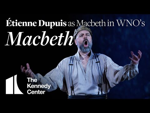 Étienne Dupuis as Macbeth in WNO's Macbeth | Nov. 13 - 23, 2024