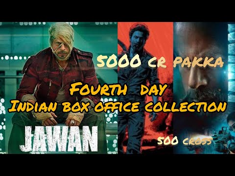 jawan fourth day collection