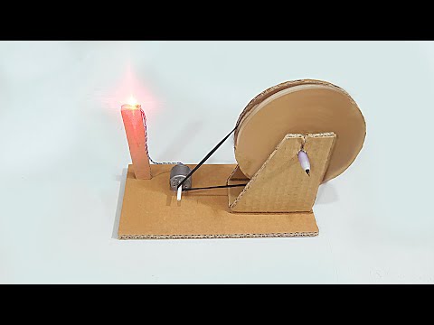 How to make a Hand Generator at home | Science project