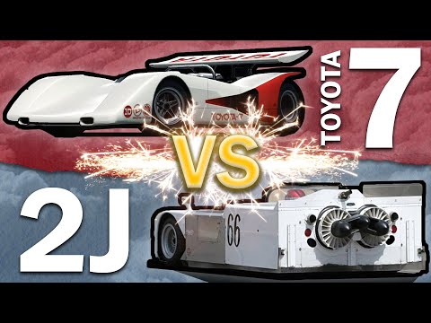 Toyota 7 vs. Chaparral 2J