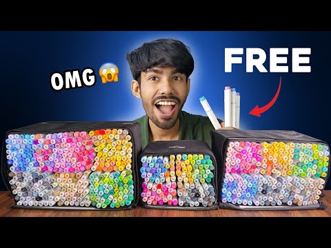 BIGGEST Giveaway 😍 Ohuhu 320 alcohol markers