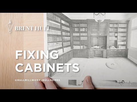 Fixing Cabinets - How to elevate your cabinets to furniture grade