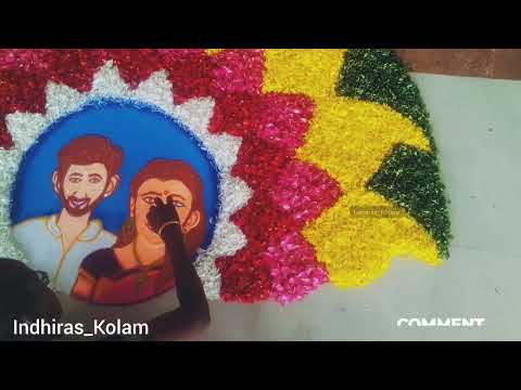 Happy Onam | Onam pookalam | Onam 2024 | Onam athapookkalam | athapookolam | latest pookalam | Onam