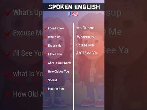 SPEAK LIKE A PRO!  Improve Your Spoken English #spokenenglish