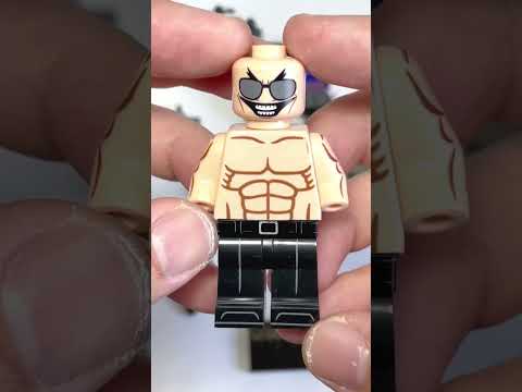 LEGO Skibidi Toilet | Berserker Mutant Toilet | Energized TV Man Unofficial Lego Minifigures #Shorts