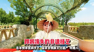 【吹糖人】即将消失的非遗技艺?民间传统手艺非物质文化遗产，糖人小猪