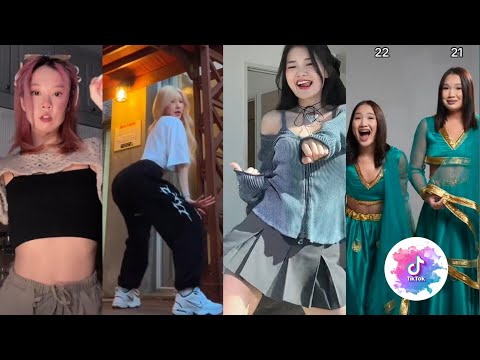 KAGIRIS TWINS × KIKAKIM × SIA JIWOO × HOMM9K TIKTOK DANCE COMPILATION😍❤️‍🩹! #tiktok #dance