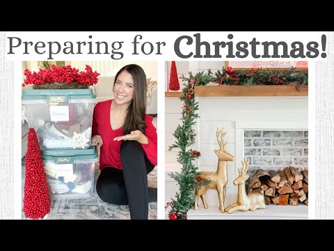 PREPARING FOR CHRISTMAS 2022 | CHRISTMAS DECORATING IDEAS | CHRISTMAS SHOP WITH ME + HAUL