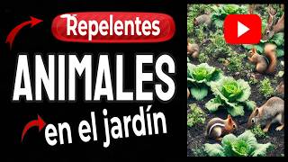 🔴 DIY: REPELLENT FOR COMMON GARDEN ANIMALS