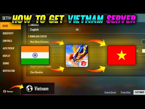 How to create vietnam server in free fire | How to change server in free fire | #Octa_FF