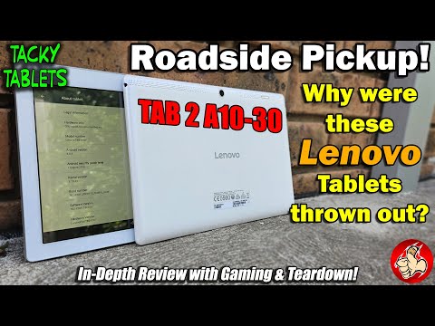 My friend found Cheapo Lenovo Tablets on the side of the road - Are they still usable?