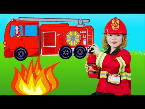 Firefighter Song + More Educational Nursery Rhymes & Kids Songs by Kids Music Land