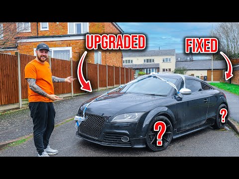 RESTORING & UPGRADING MY STOLEN & FIRE DAMAGED AUDI TTS 8J