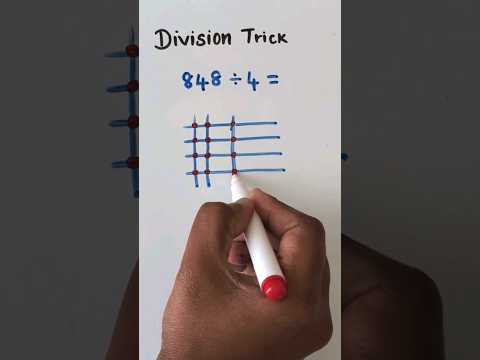 Math Tricks l l Fast Division Chinese Method #mathshack #mathstricks #divisiontricks #mathtips