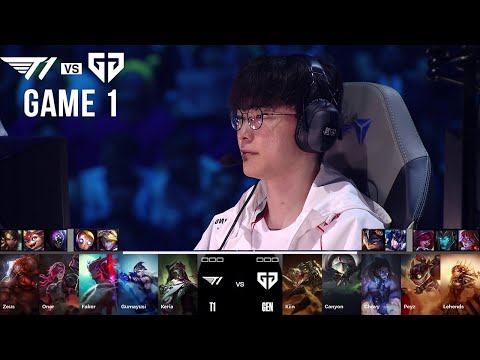 T1 vs Gen.G, Game 1 | World Championship 2024 Semifinals | T1 vs GEN G1