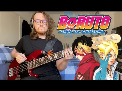 『BORUTO』|  Boruto OP 9 (Bass Cover + TABS!!!) | Gamushara - @chicoxxx