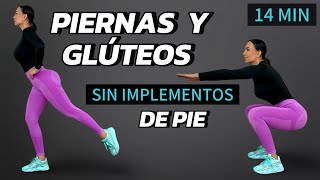 10 Super Ejercicios para Glúteos Firmes y Piernas Definidas | Rutina Completa 14 Min. | Sin Equipo