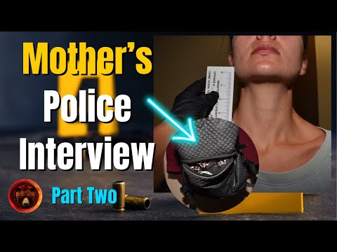 Police Interview Ashley Benefield's Mother at the Crime Scene